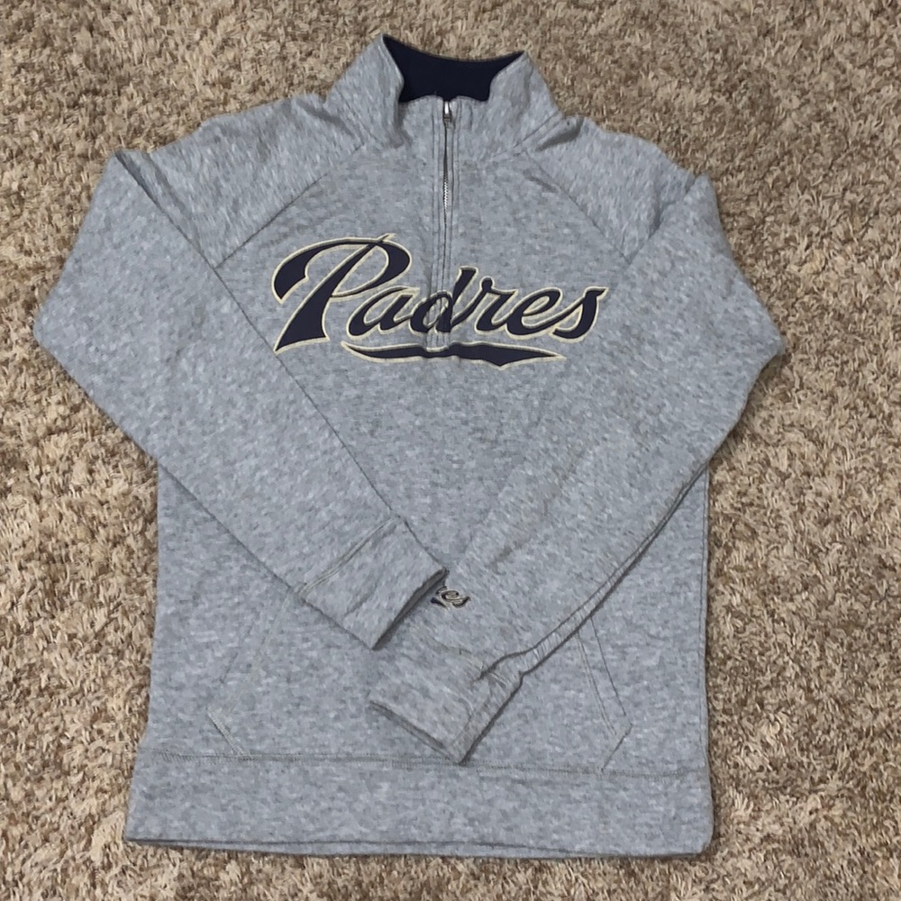Vintage San Diego Padres VS PINK Quarter Zip Sweatshirt